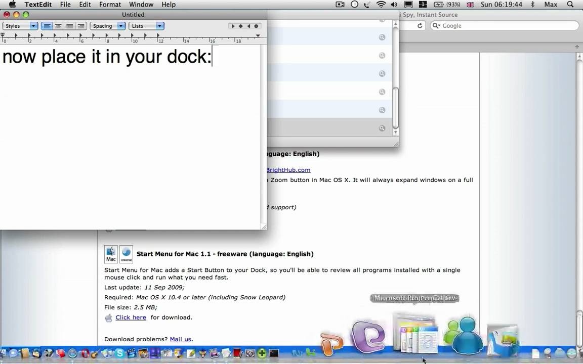 How to download a whole screen mac os